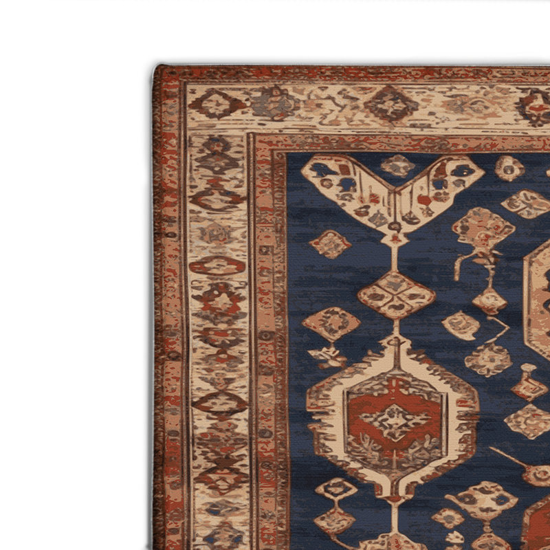 Turkish Brown Indoor and Outdoor Area Rug, Rectangle 9' x 12'
