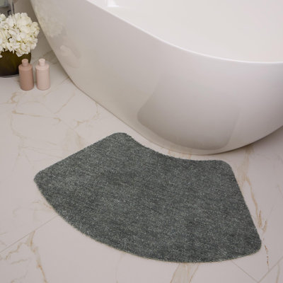 My Mat Soft Bathroom Curve bath mat