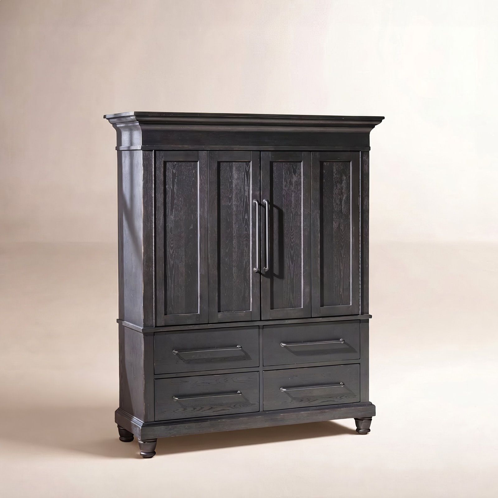 Country Living Armoire, Black