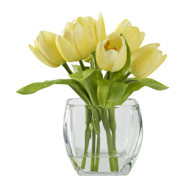 Tulips Arrangement in Vase