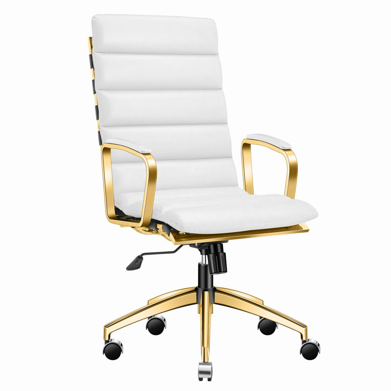 Everly Quinn Ramiro Task Chair, White