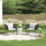 Chaise de patio avec coussins Burton