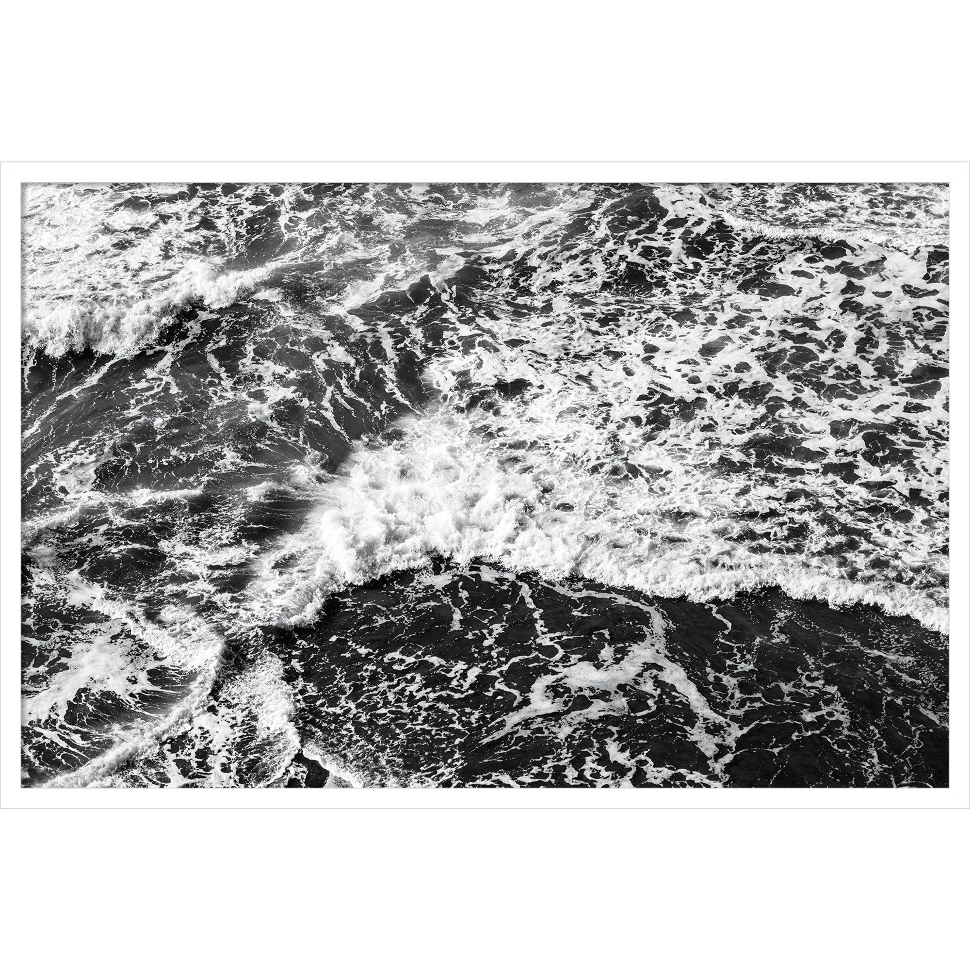 West Coast Vernon by Pete Olsen, White, 24" H x 36" W