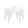 Aynura 12 - Person Metal Patio Dining Set with Rectangular Table