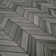Watercolor 12" x 15" Matte Porcelain Chevron Mosaic Floor and Wall Tile