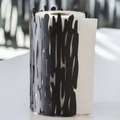 Barkroll Kitchen Roll Holder, Black