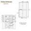 71.3 " H Kitchen Pantry-92138951