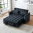 3 In 1 Convertible Sleeper Sofa Bed-1115119823