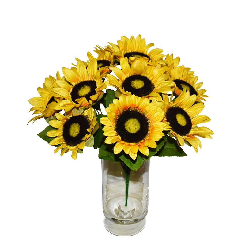 18" Sunflower Bushes Arrangement 