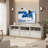 70" Mid Century Modern TV Stand for 80" TVs - Storage Drawer & Open Shelves Media Console Cabinet-1809451667