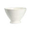 Increspatura Footed Bowl - White