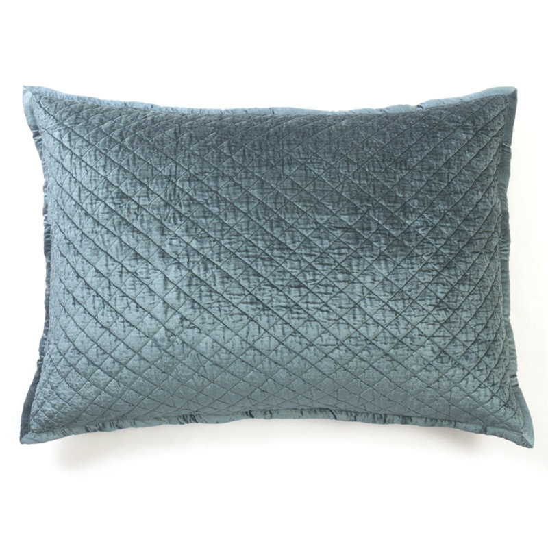 Sienna Velvet Sham - Standard, Standard/Twin