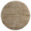 Table de bout à piédestal en bois massif de 22 po de hauteur Choong