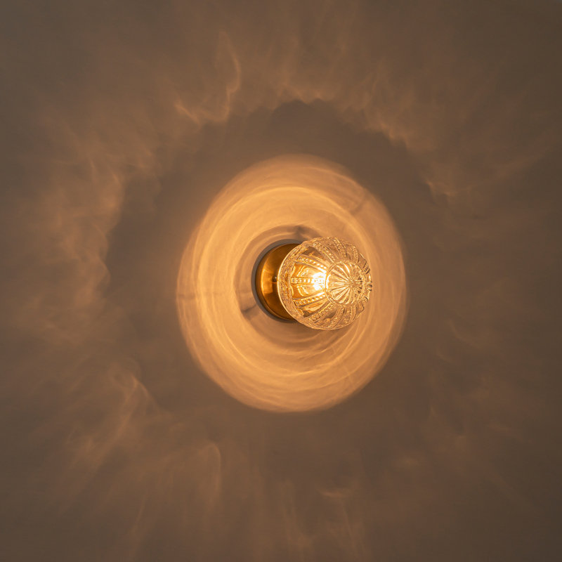 Glass Wall Sconce for Hallway