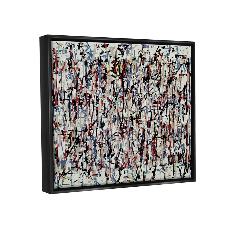 Art mural sur toile Stupell Industries par Angel Estevez, H 16 po x l 20 po x P 1,5 po, Giclée encadrée noir minuit