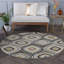 Tapis écume de mer / brun Martello-26900443