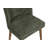 Modern Chair Set (2 Pieces), Dark Green Velvet & Walnut Finish, 19.7 x 35.4 x 19.3 inches | 100% Metal Frame, Hornbeam Wood Legs, 352 lbs Capacity | Stylish & Comfortable for Dining or Living Room-1989831987-1989831948-1955954931