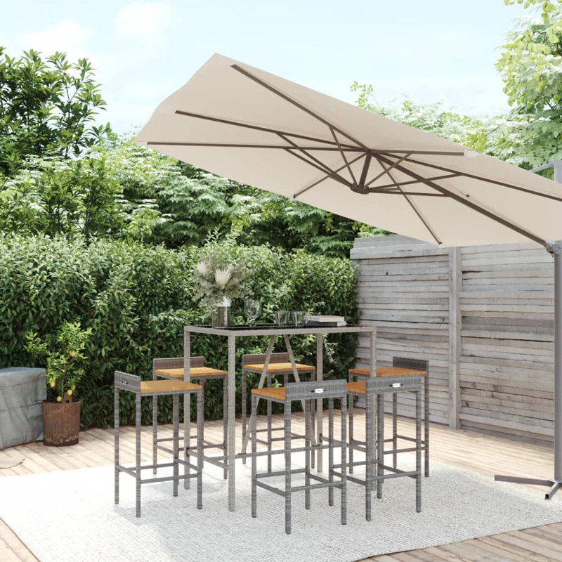 Fayez Bar Set with Stools