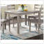 Ensemble de salle à manger 5 pièces Classic Classic Classic Finish Natural-915956755