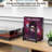 Record Holder Metal Vinyl Record Storage Rack With Retro Design Organize Albums Books, Magazine, Files - Matte Metal Up To 15-30 LP Storage Shelf Bookshelf- Simple