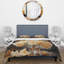 Ensemble de housse de couette en microfibre / polyester White Affodils Romantic Impression II Bedding-1301443850