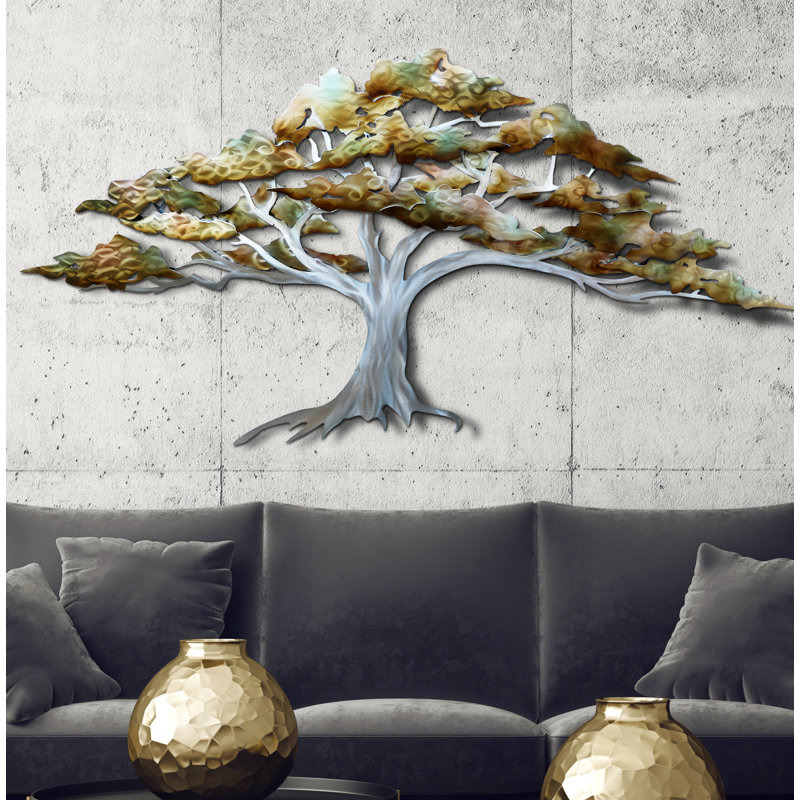 Handmade Traditional Landscape & Nature Wall Decor on Metal