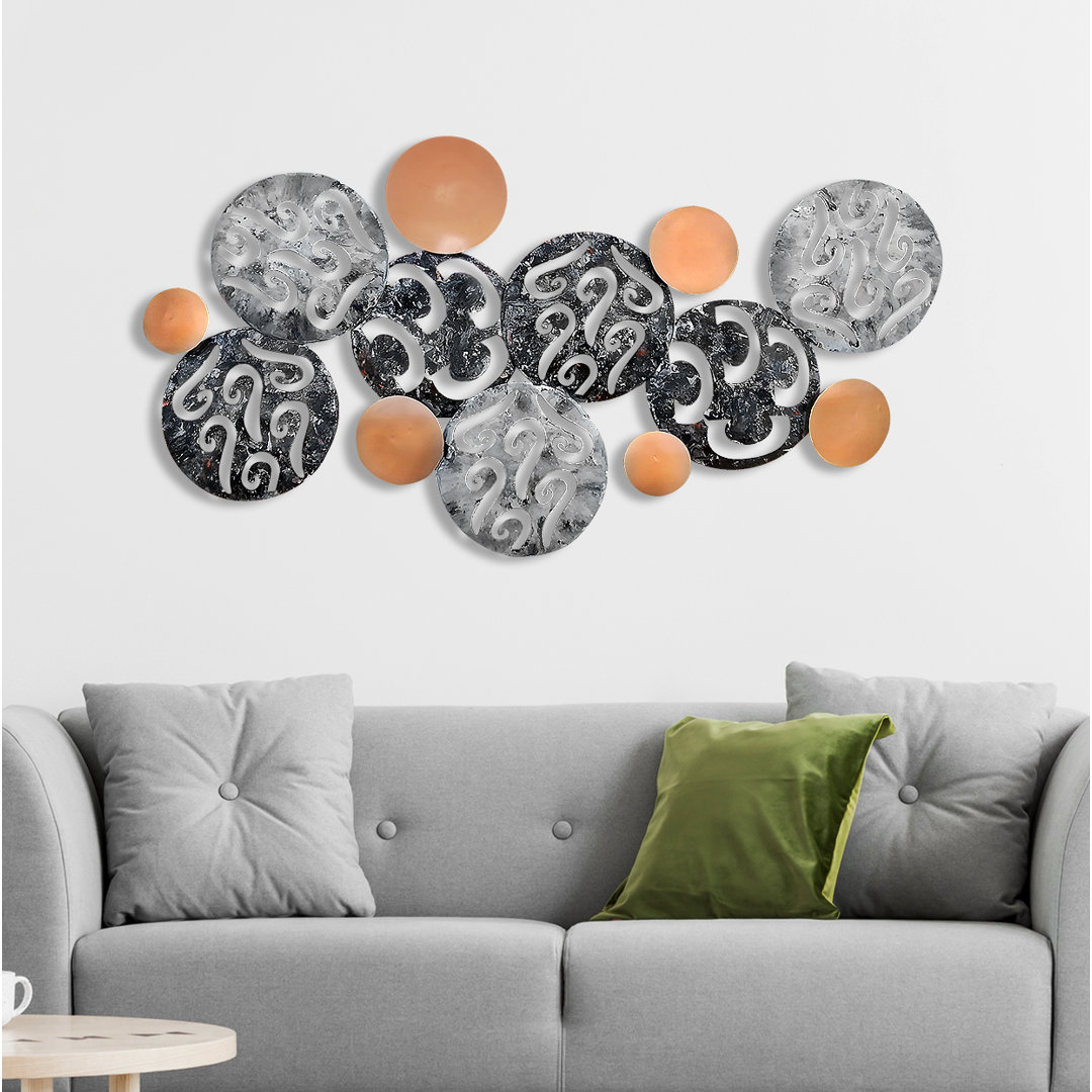 Composition Metal Painting Wall Décor