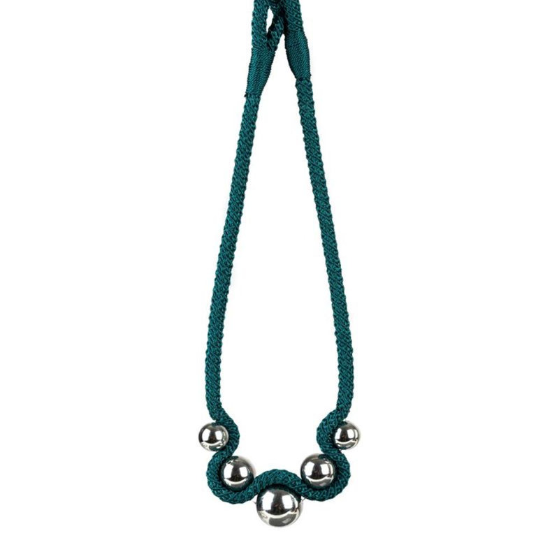 Losh Fabric 16cm Curtain Tieback, Green