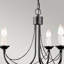 Elba 3 - Light Candle Style Chandelier
