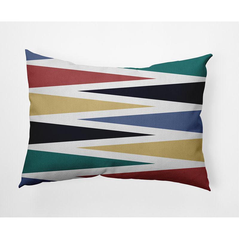 Housse de coussin d'extérieur rectangulaire Beach Insert, Bleu marine
