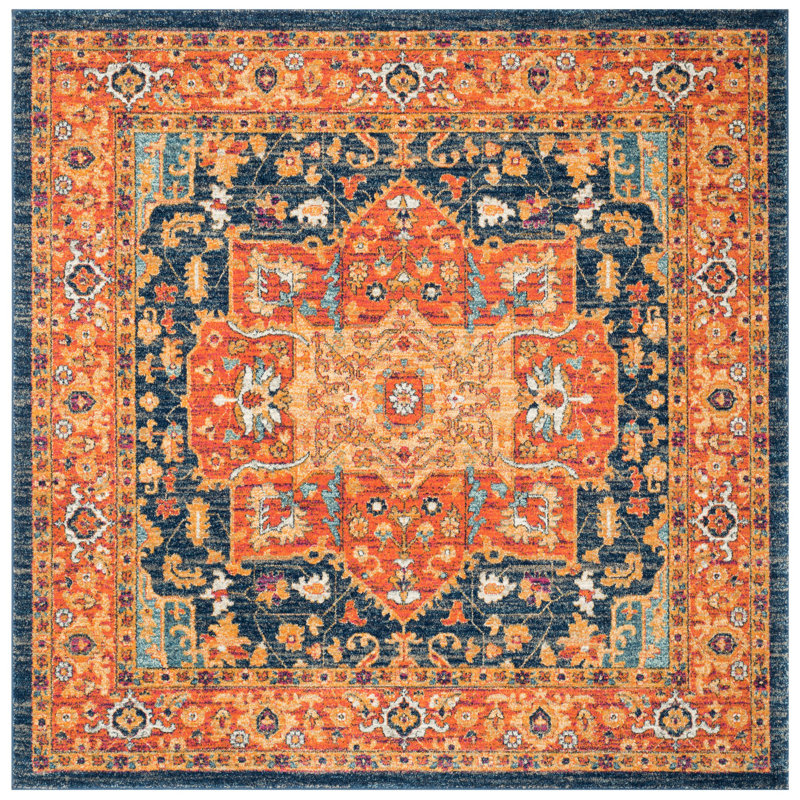 Tapis performance oriental Juanito, Carré 5 pi 3 po