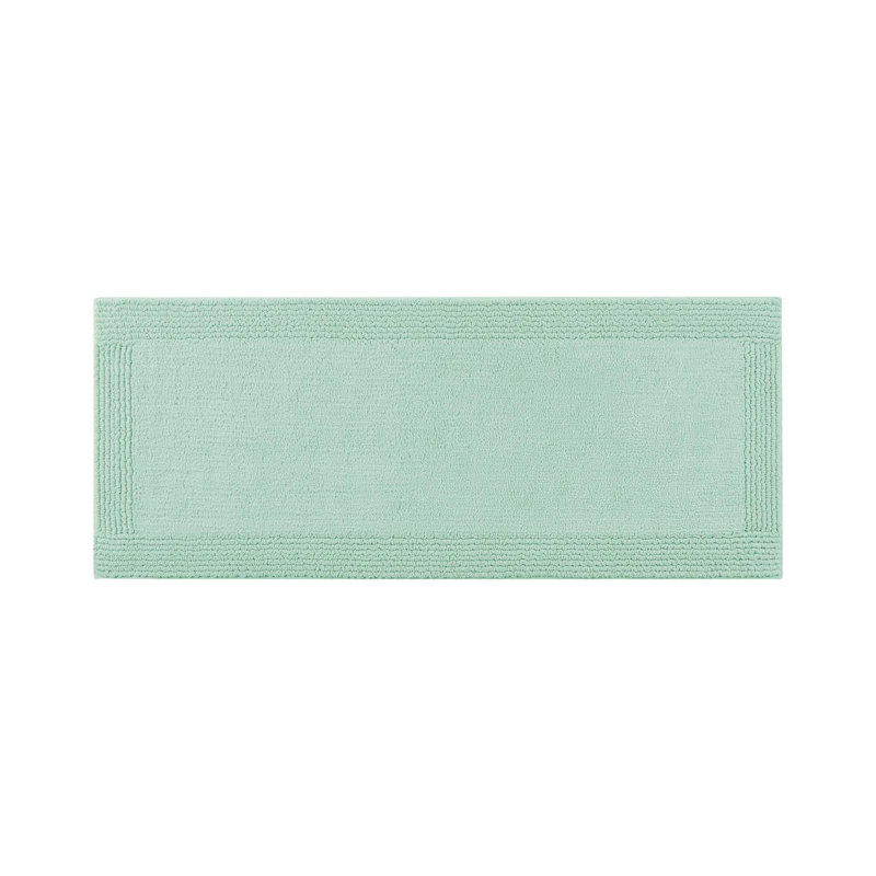17x24" 100% Cotton Tufted 3000 GSM Reversible Bath Rug, Single - 24" L x 17" W