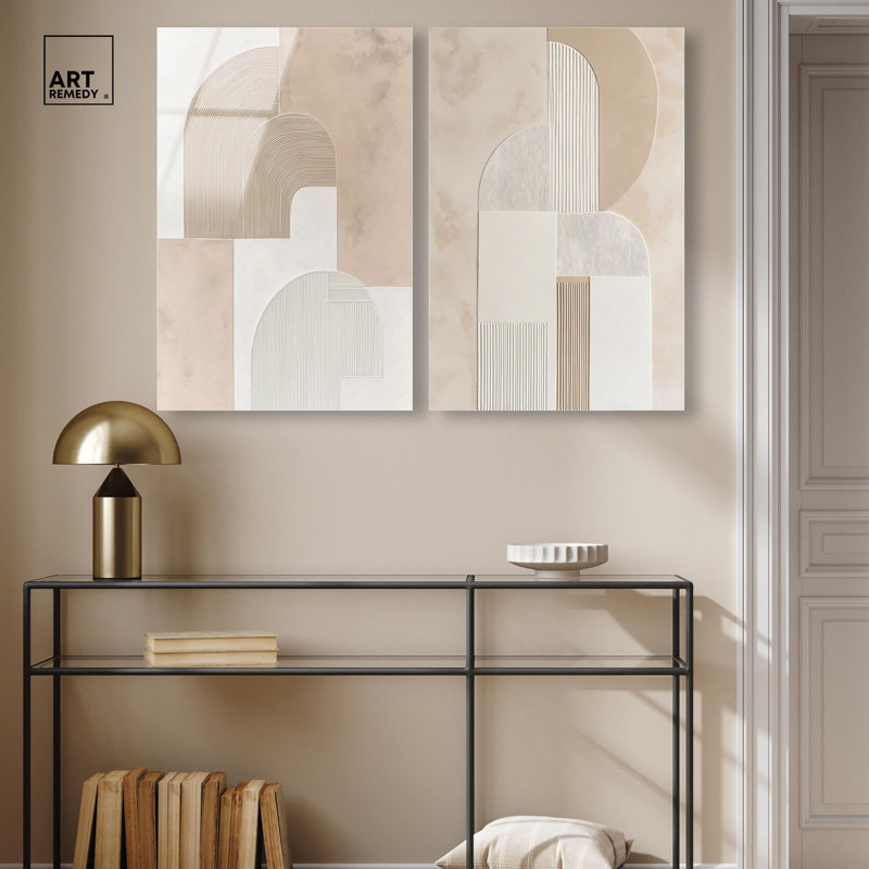Golden Luxe Glam Room Art , H 30 po x l 40 po