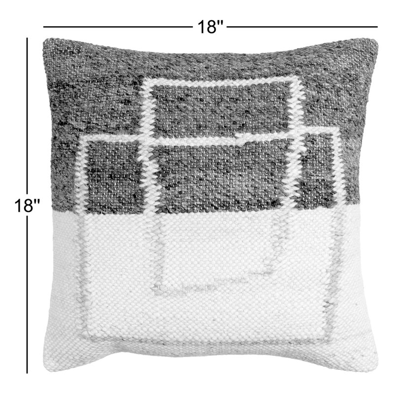 Coussin Daiquiri, 18 po x 18 po, Mélange de duvet