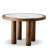 Dining Table Presedio Walnut Veneer Biano Lilac Marble