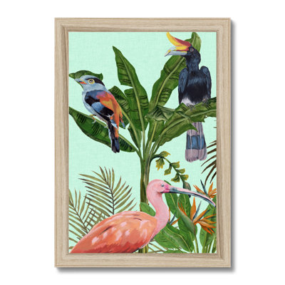Birds Paradise I 1 Piece Painting