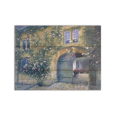 Cobblestone Courtyard by Charles