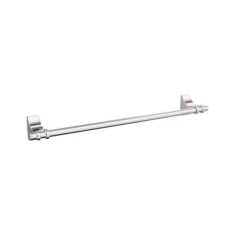 Polished Nickel Wall Mounted Towel Bar with E-Coating Finish