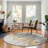 Premium Machine Washable Prisco Ivory Rug-308684342