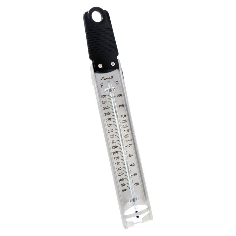 Deep Fry Thermometer with Instant Read Dial Thermometer Stainless