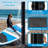 Solar Powered Temperature Controlled Portable Vinyl Free Standing Outdoor Shower and Footwash Spout-95121731