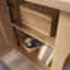 Night Stand, Brown Finish