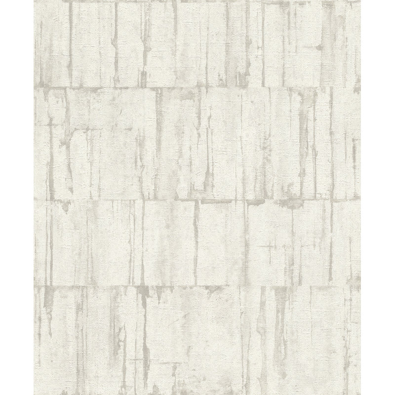Rouleau de papier peint L 33 pi x l 20,9 po, Blanc cassé