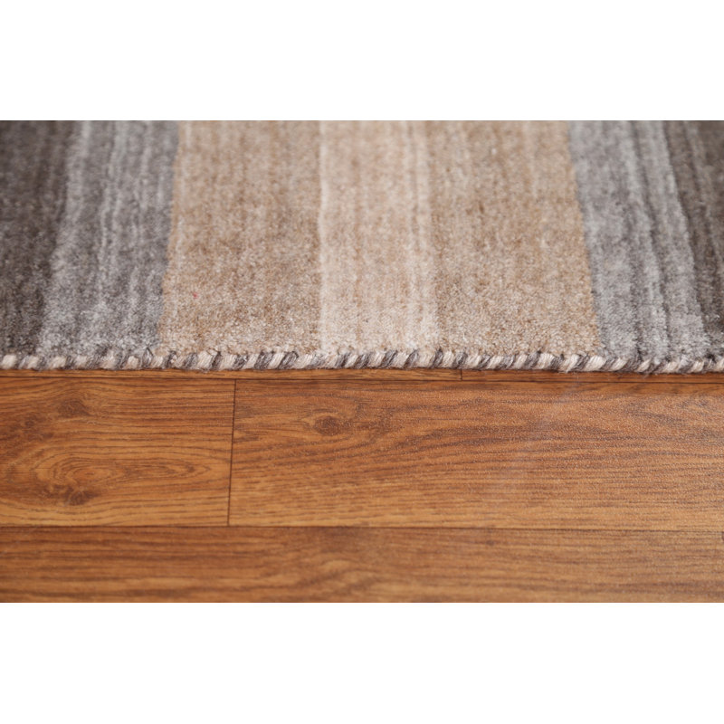 Tapis oriental Gabbeh noué à la main 5 x 7
