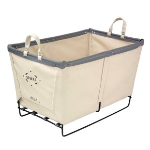 Canvas Carry Basket - 4 Bu