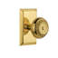 Studio Plate with Meadows Door Knob-491612108-491612104