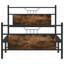 Bed Frame Without Mattress Engineered Wood-232009902-232009903