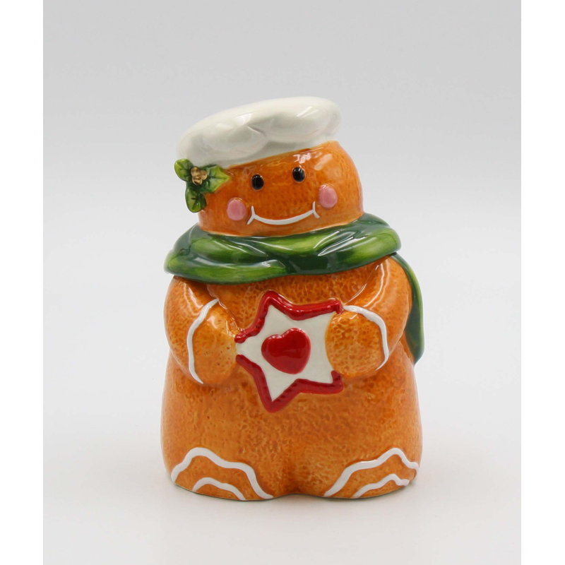 Pot de rangement bonbon Gingerbread Man