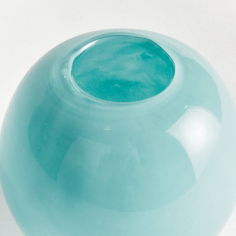 Hamrick Handmade Glass Table Vase, Small