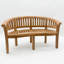 Dreketi Childrens Bowood Teak Bench, Hand-Finished Garden Seating, Stylish and Durable for Kids Outdoor Play